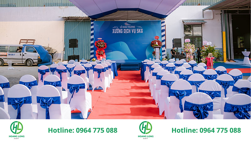 báo giá cho thuê bộ cắt băng khai trương